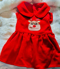 Load image into Gallery viewer, Santa’s Little Helper Dog Dress