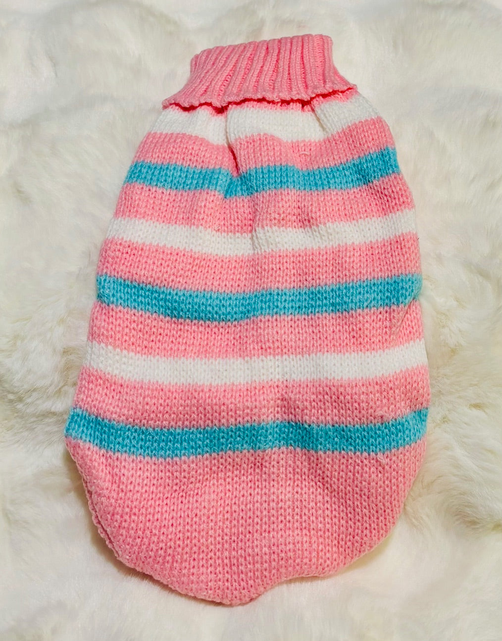 ”Sassy In Stripes Dog Sweater”