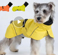 Load image into Gallery viewer, Yellow Reflective Dog Raincoat