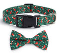 Load image into Gallery viewer, Green Christmas Stocking Dog & Cat Bowtie Collar