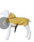 Load image into Gallery viewer, Yellow Towable Adjustable Buckle Waterproof Dog Raincoat