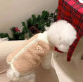 Load image into Gallery viewer, Cream Sherpa Teddy Bear Dog Vest:
