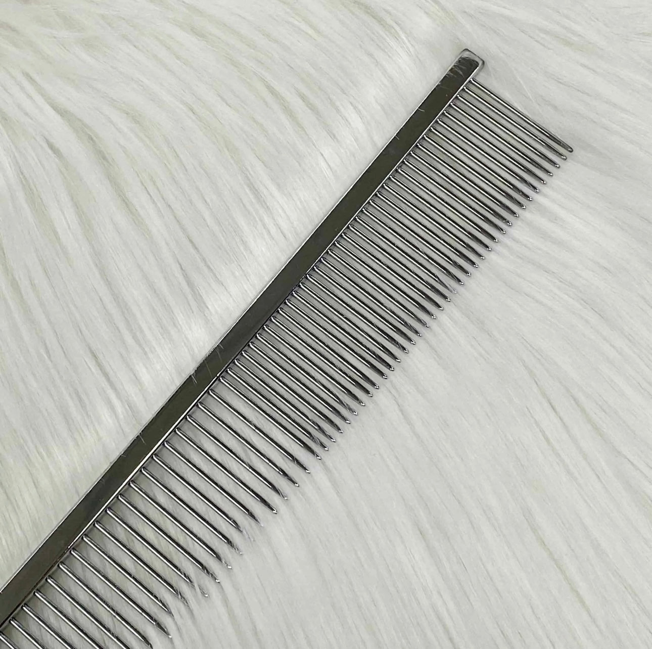 Stainless Steel Teeth Dog/Cat Grooming Comb, Random Pick