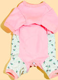 Load image into Gallery viewer, "Flower Child" Pink & White Flower Dog Pajama