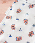 Load image into Gallery viewer, Chic Sailor Bear Print Dog Shirt with Blue Bow