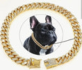 Load image into Gallery viewer, Secure Metal Cuban Dog Chain in  gold or Silver