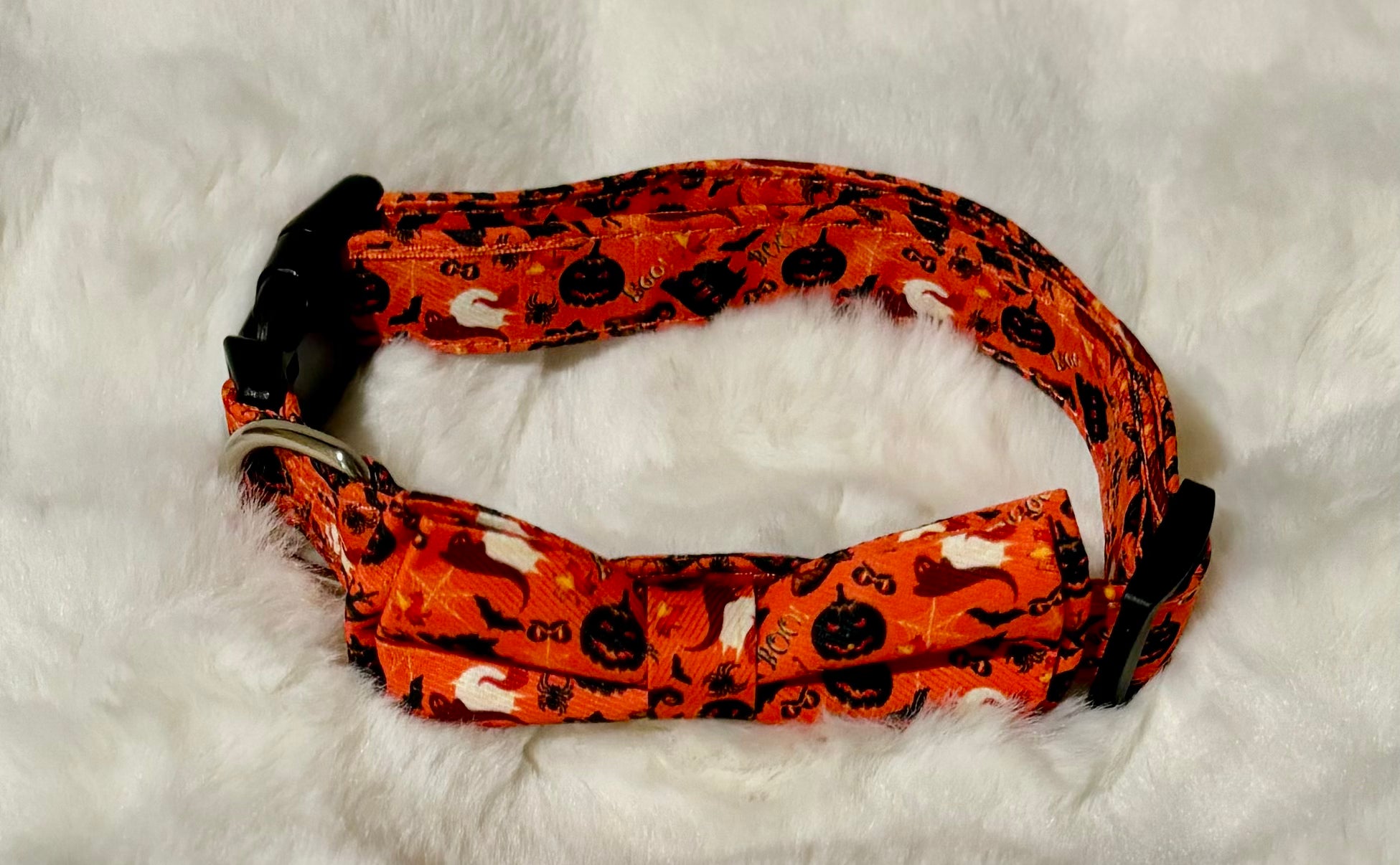 Orange Halloween Dog & Cat Collar