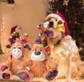 Load image into Gallery viewer, Bear Squeaky Plush Dog Toy
